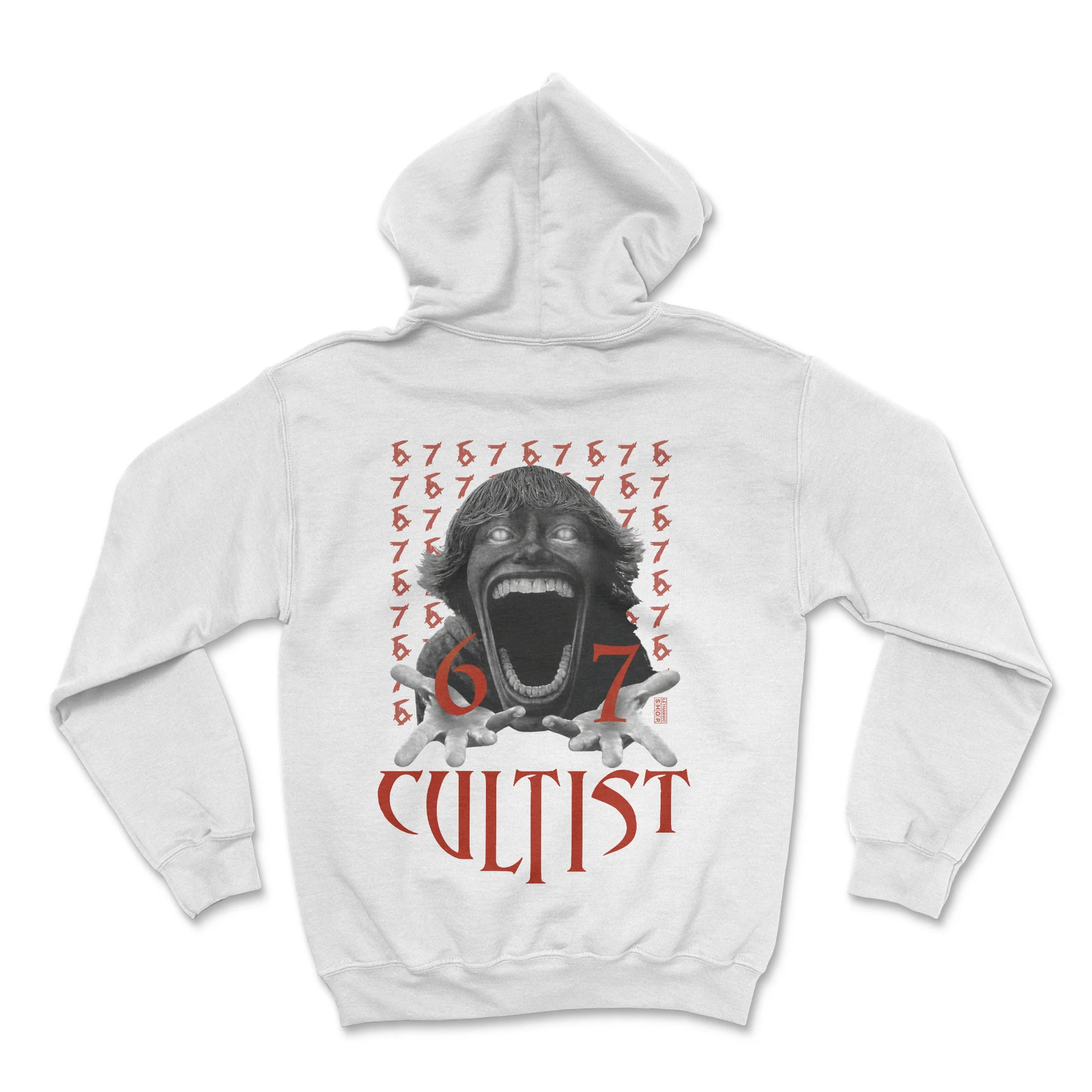 Hoodie - 67 CULTIST (impression arrière) - Image 2