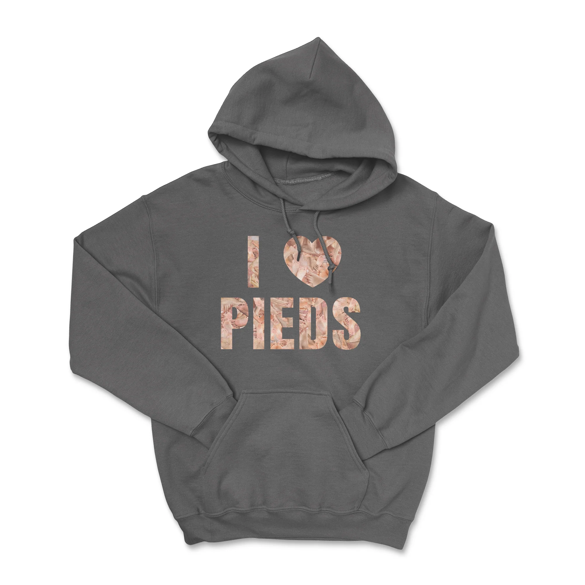 Hoodie - I LOVE PIEDS - Image 2