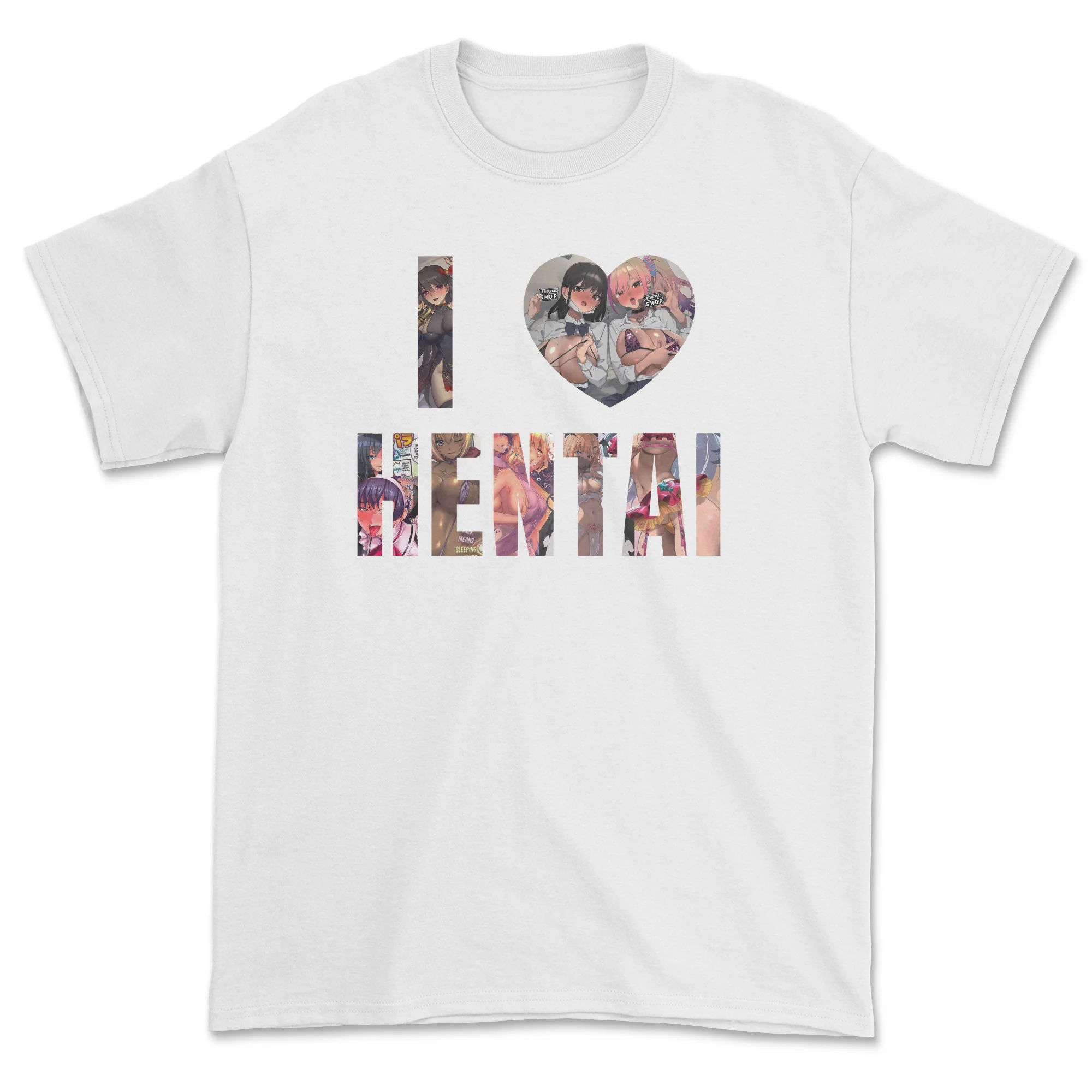 T-shirt - I love hentai - Image 2