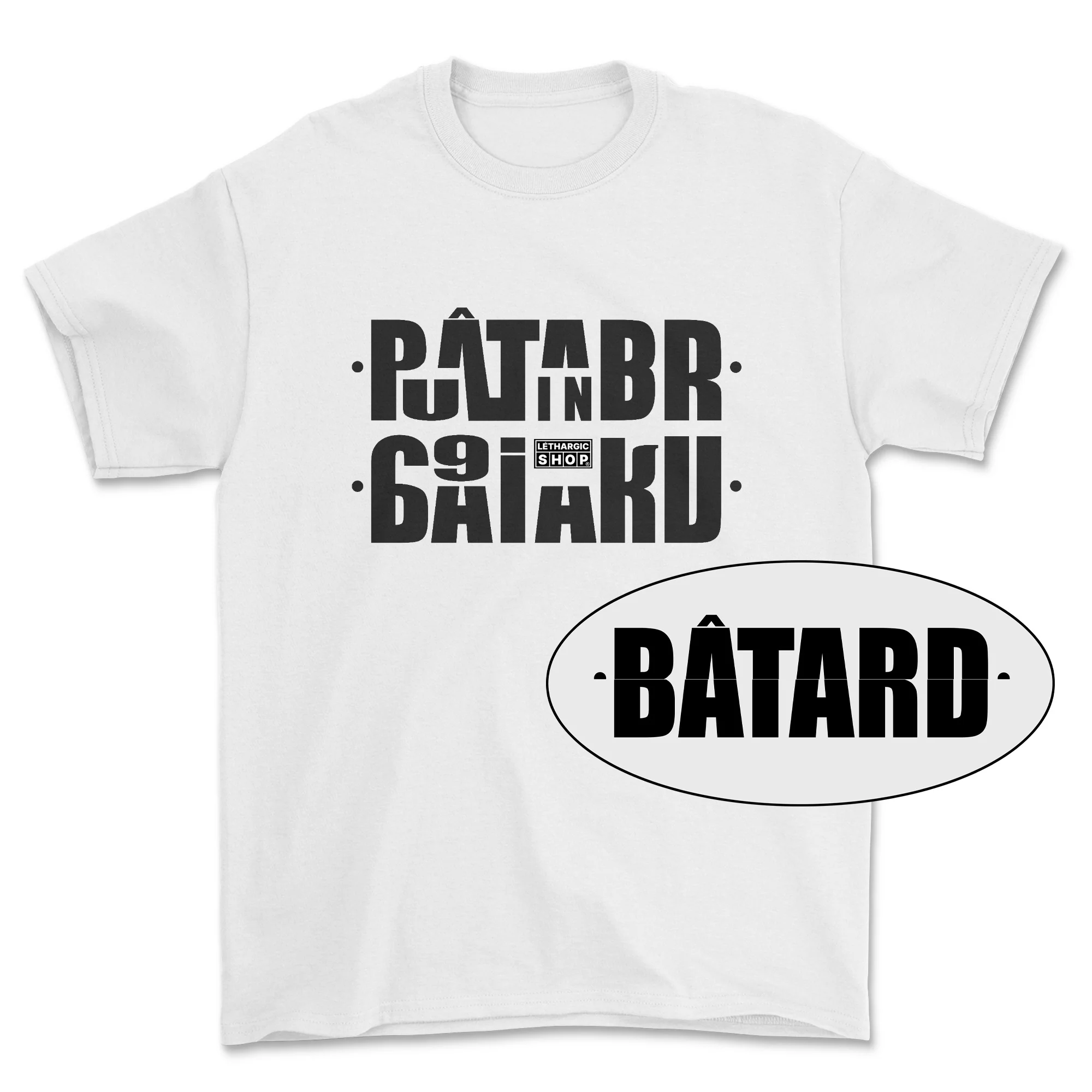 T-shirt - Message secret BÂTARD