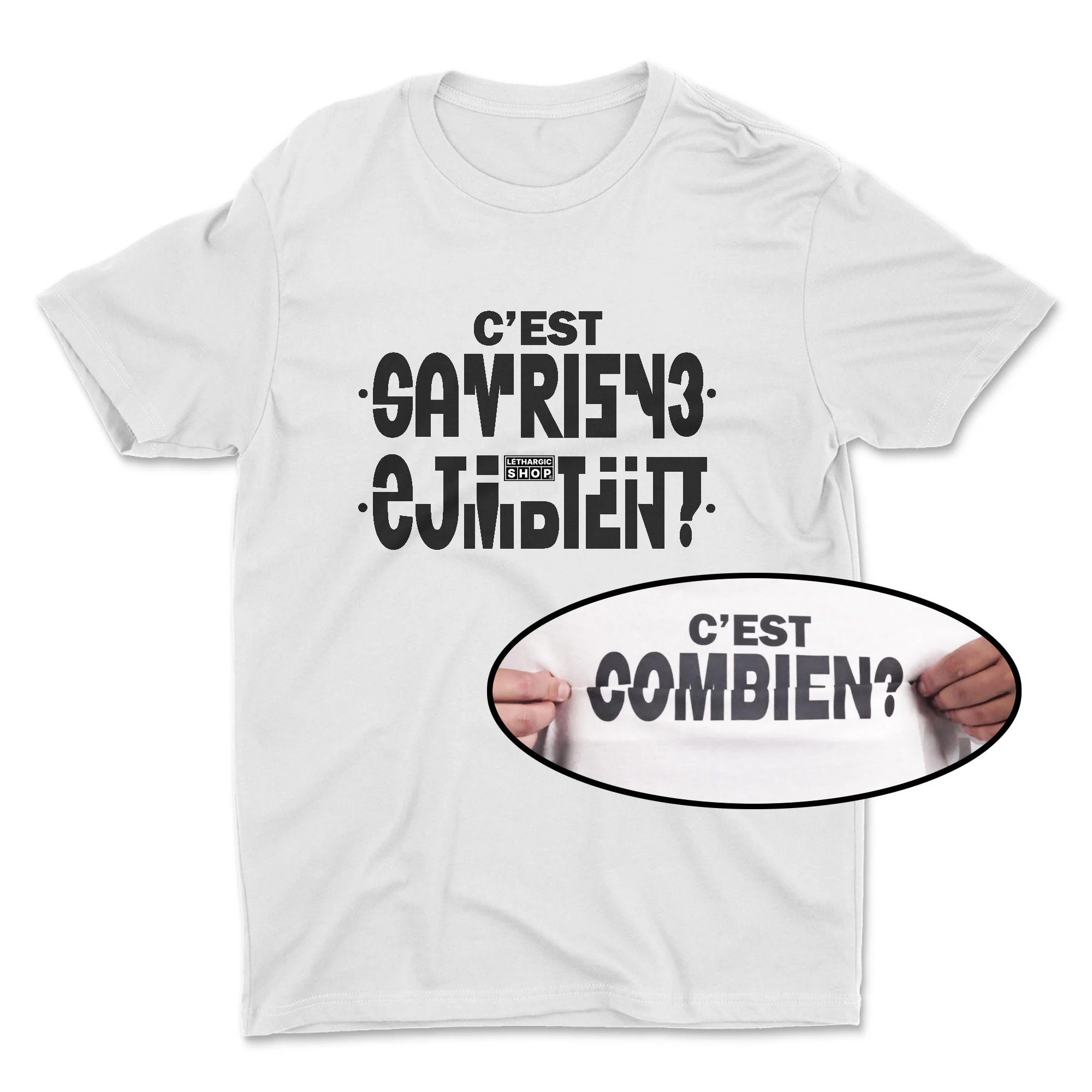 T-shirt - Message secret C'EST COMBIEN ?