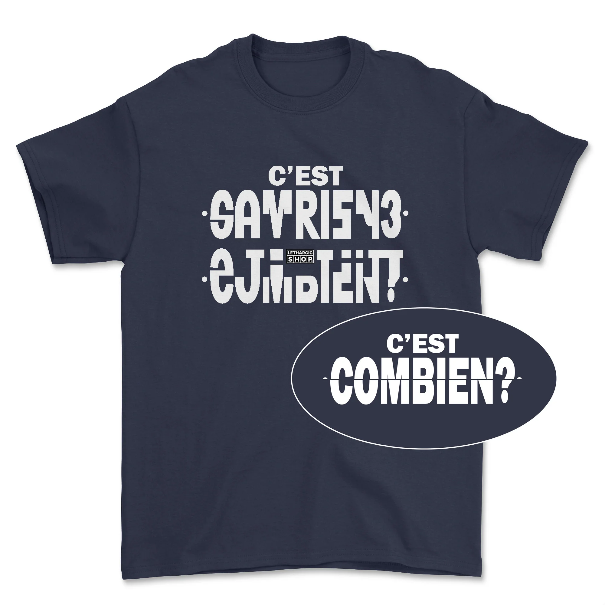 T-shirt - Message secret C'EST COMBIEN ? - Image 4