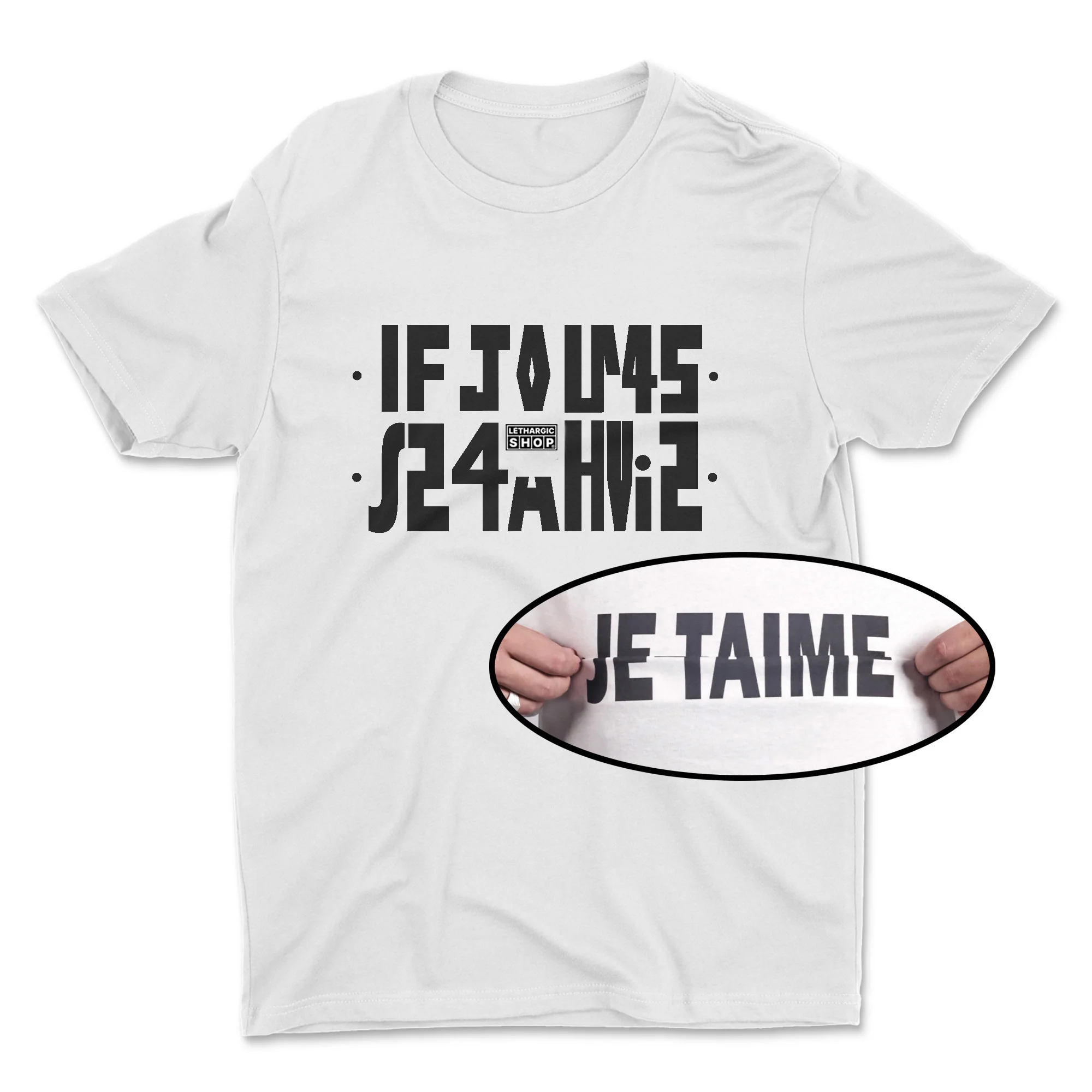 T-shirt - Message secret JE T'AIME