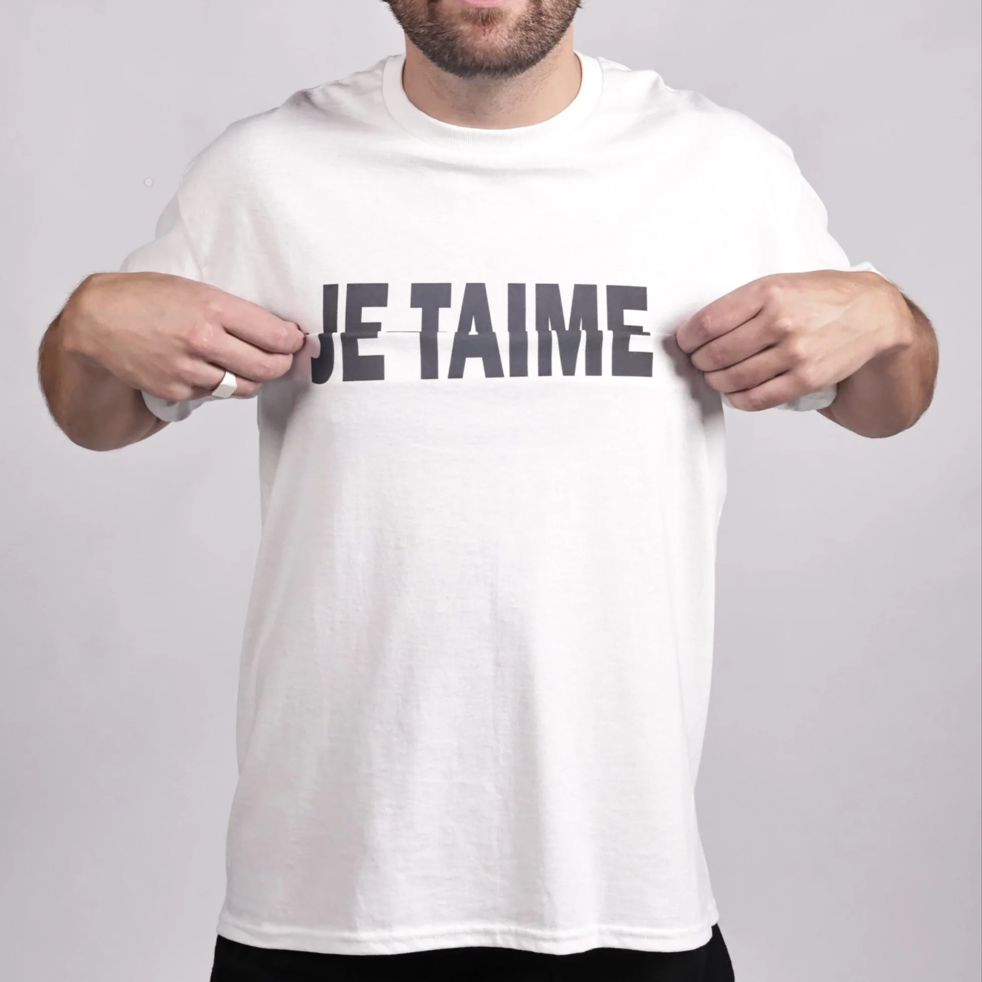 T-shirt - Message secret JE T'AIME - Image 3